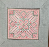 Needlepoint Border Circuits Design